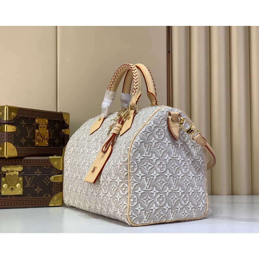 Референс Louis Vuitton Speedy Soft 30, вид внутри